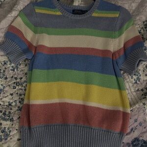 Polo Ralph Lauren Multicolor Knit Sweater ASO The Summer I Turned Pretty